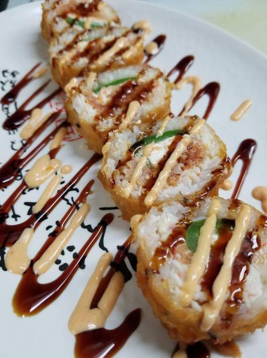 Order Super Smash Roll food online from Ichiban Japanese & Sushi Restaurant store, Brea on bringmethat.com