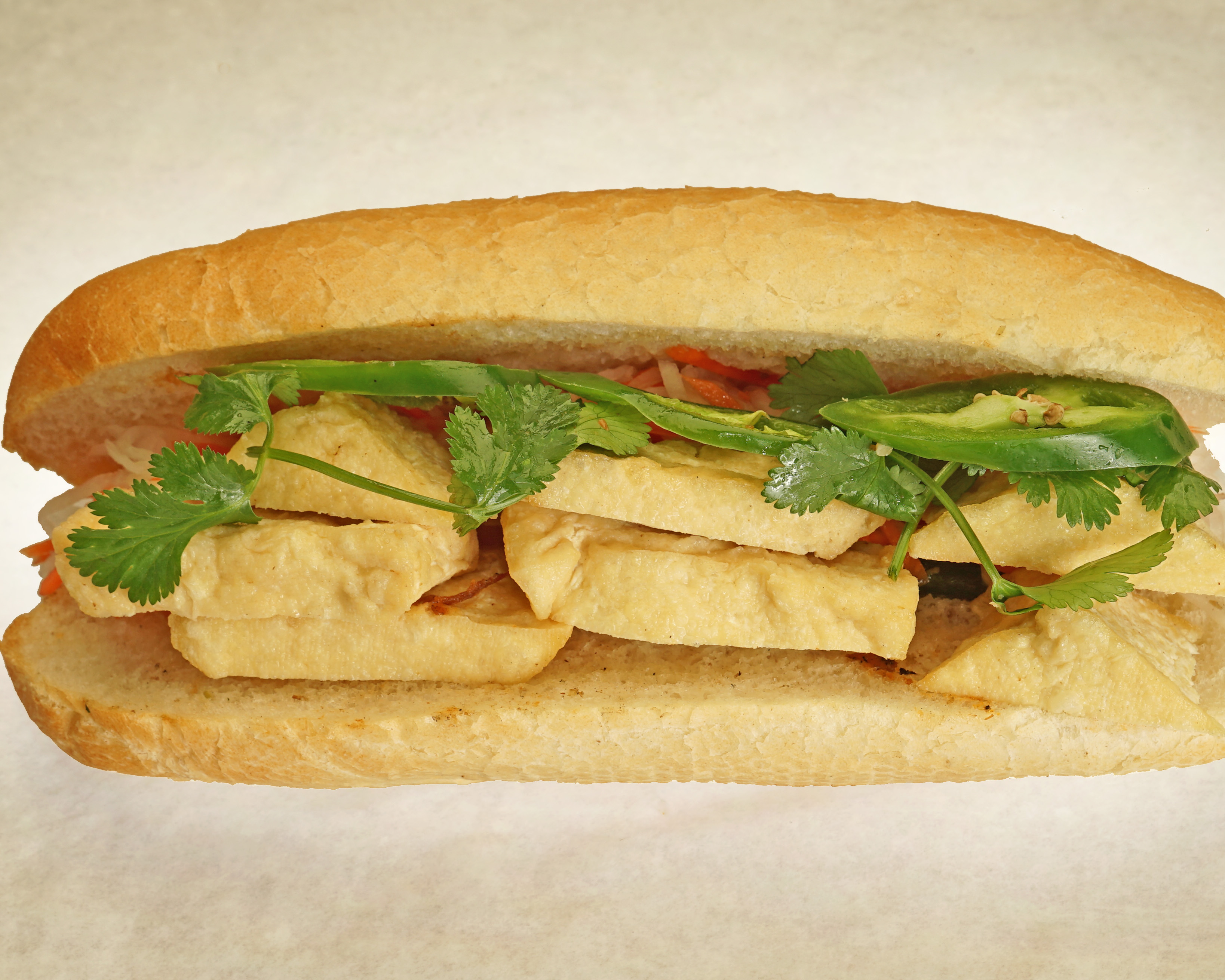 Order B5. Tofu & Pâté Sandwich 豆腐三文治 food online from Phosure store, San Francisco on bringmethat.com