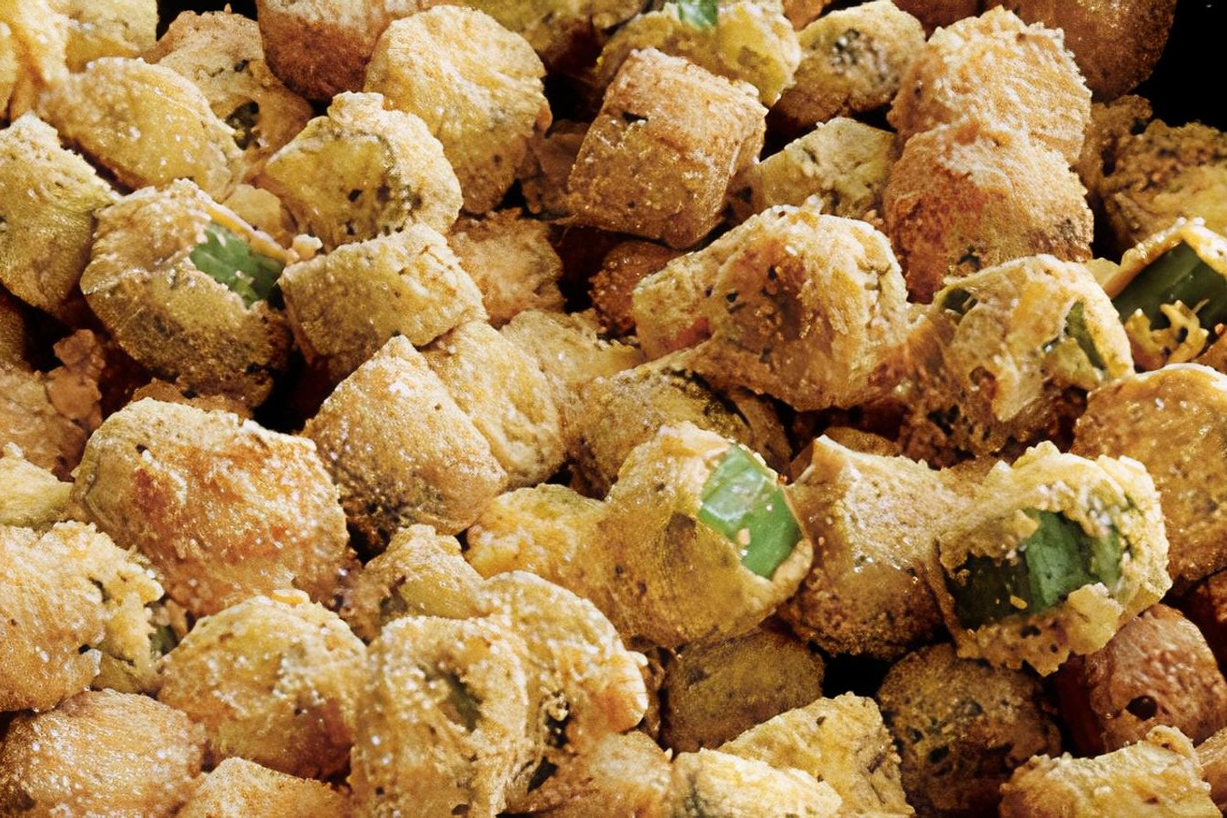 Order FRIED OKRA food online from New York Grill store, Florissant on bringmethat.com