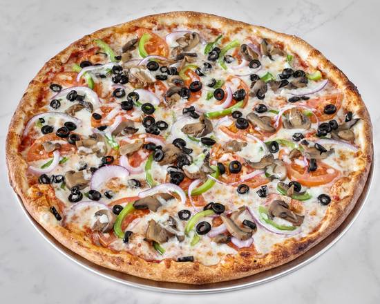 Order Vegetarian Pizza food online from Mona Lisa Pizzeria & Sub Shop store, Coral Gables on bringmethat.com
