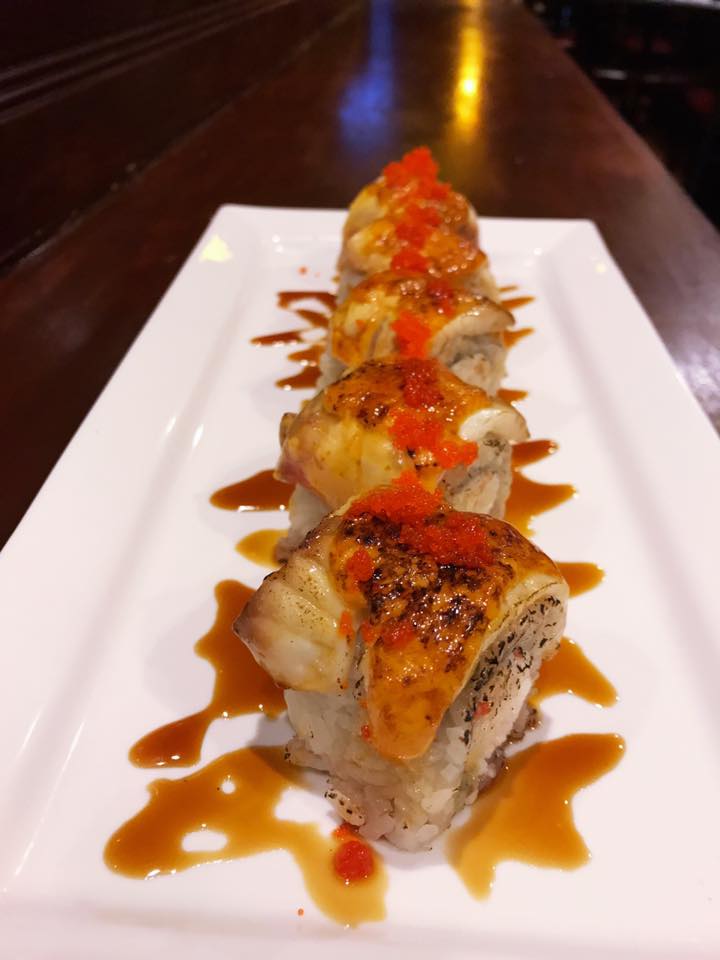 Order Baked Snow Roll food online from Aji Sushi store, College Station on bringmethat.com