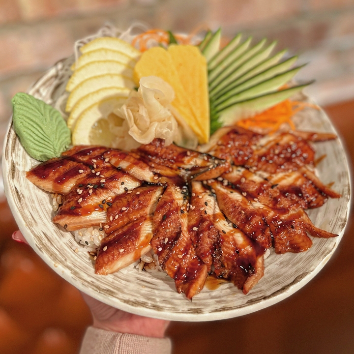 Order Unagi Donburi food online from Tanuki sushi store, Chicago on bringmethat.com