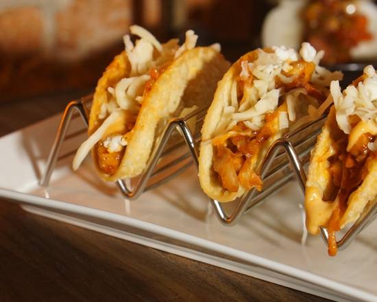 Order Chicken Tacos (3 pcs) food online from Inchin Bamboo Garden store, Scottsdale on bringmethat.com