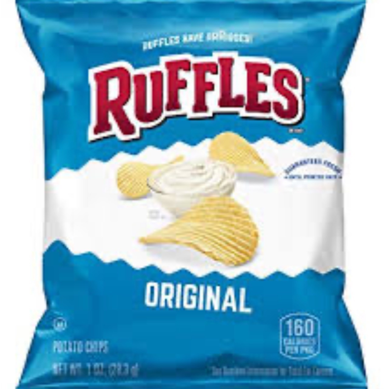 Order Ruffles Original Potato Chips 9 oz food online from Modern Market store, Scottsdale on bringmethat.com