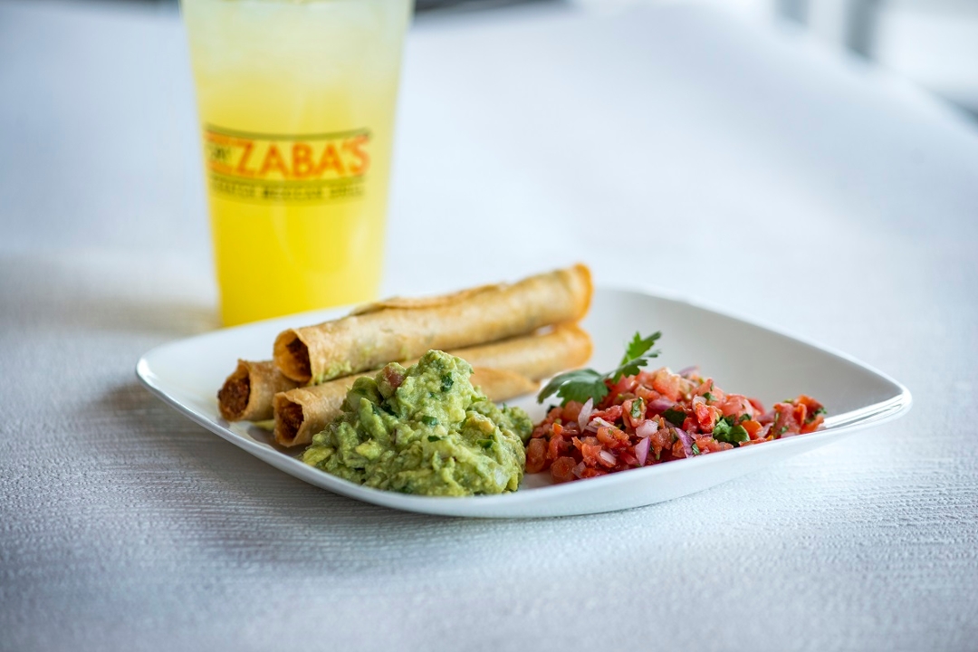 Order 3 Chicken Taquitos w/ Salsa and Guac food online from Ori'zaba Mexican Grill store, Las Vegas on bringmethat.com