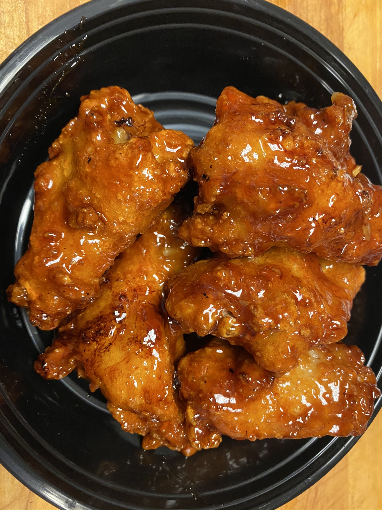 Order Honey Glazed Chicken Wings food online from Soy & Ginger Wok Grill store, Livingston on bringmethat.com