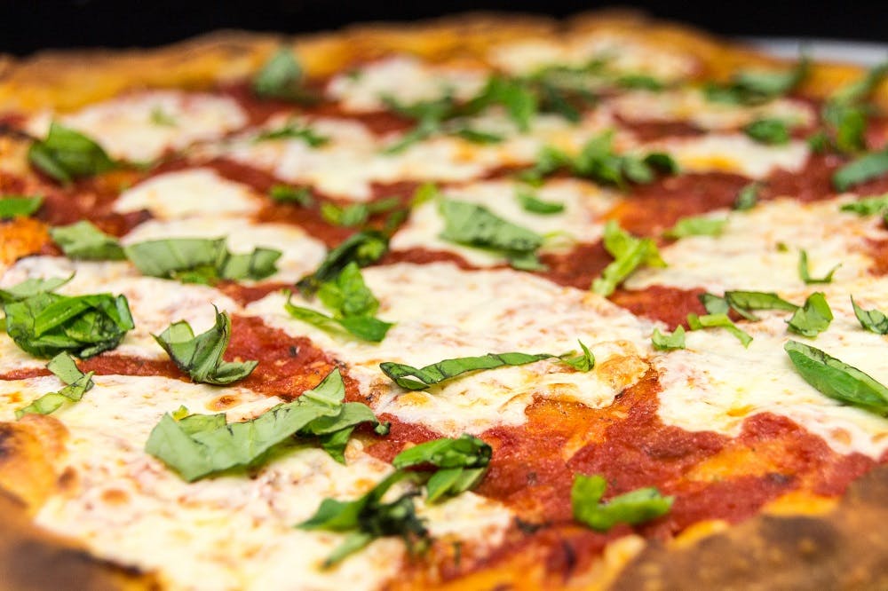 Order Margherita Pizza - 16-inch food online from The Godfather Of East Hanover store, East Hanover on bringmethat.com