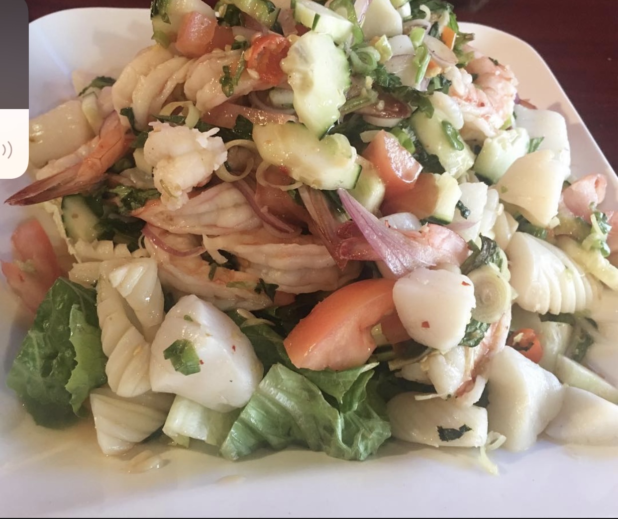 Order Yum Talay (Seafood Salad) food online from Thai Time store, McDonough on bringmethat.com