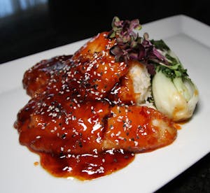 Order Sesame-Roasted Tilapia food online from Marco Polo's store, Westbury on bringmethat.com