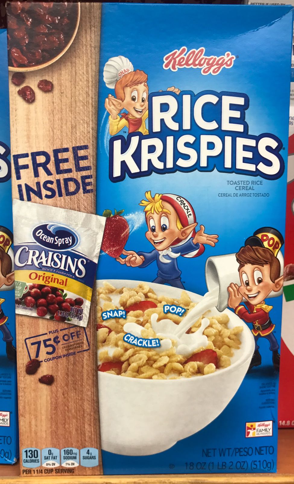 Order Kellogg's Rice Krispies  (grocery) food online from Crescent Gourmet store, Astoria on bringmethat.com