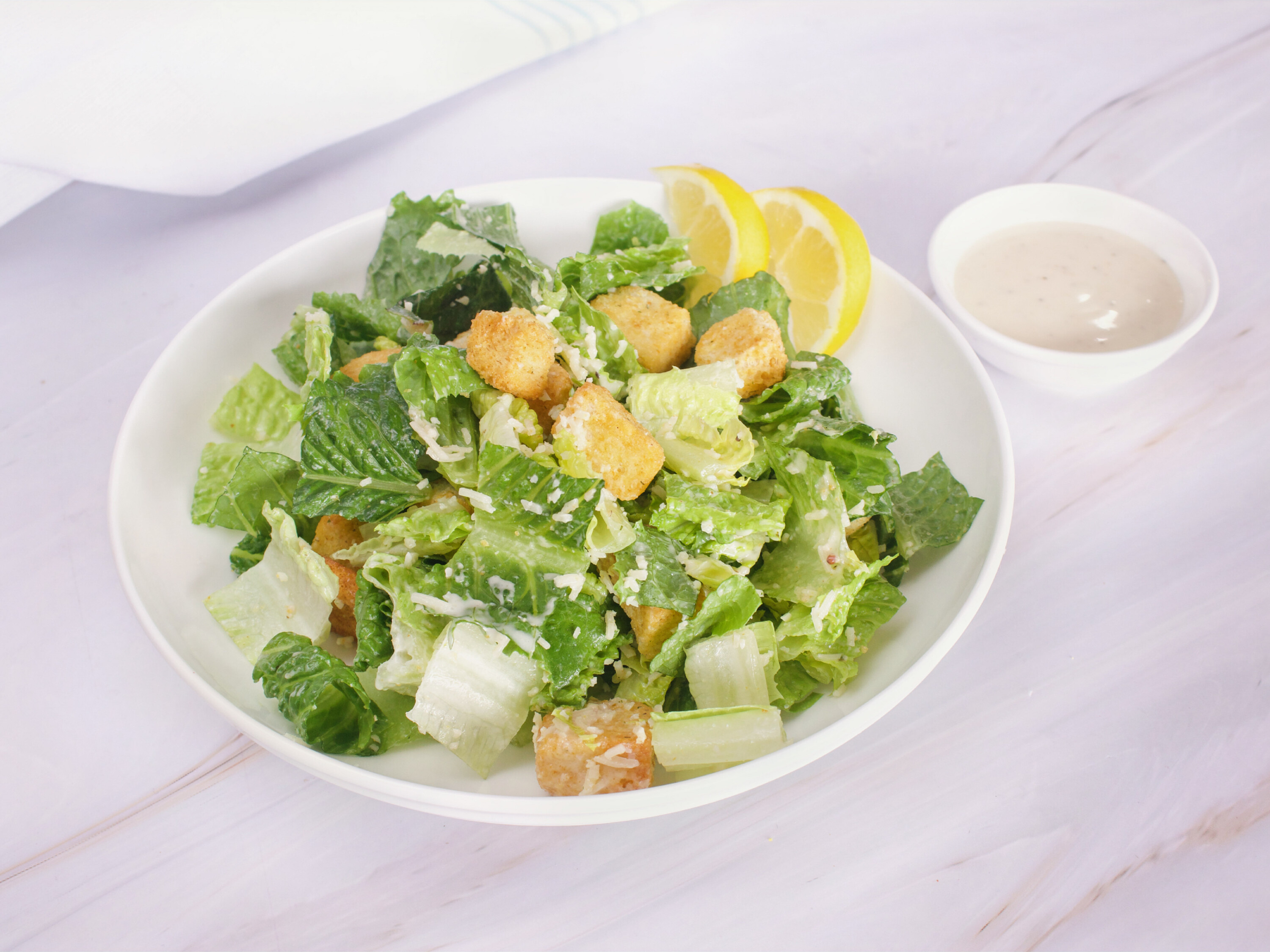 Order Caesar Salad food online from Bagel Street Cafe store, Walnut Creek on bringmethat.com