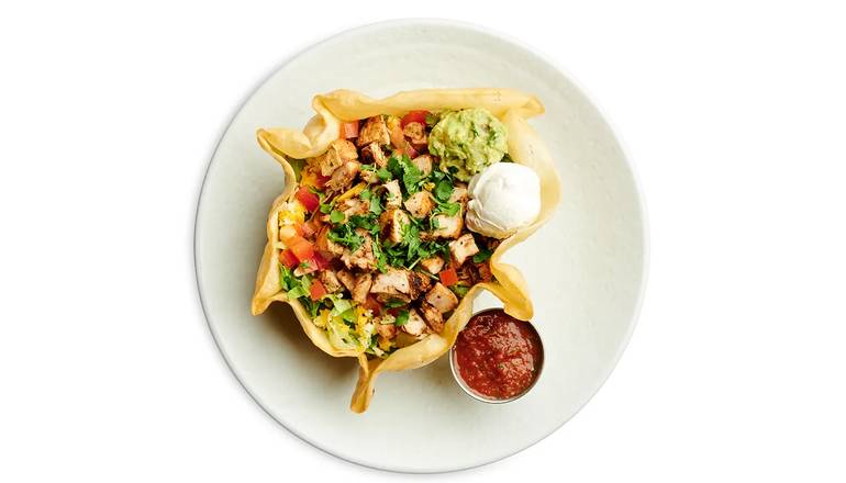 Order Combo Taco Salad food online from Boomerjack's Grill & Bar store, Dallas on bringmethat.com