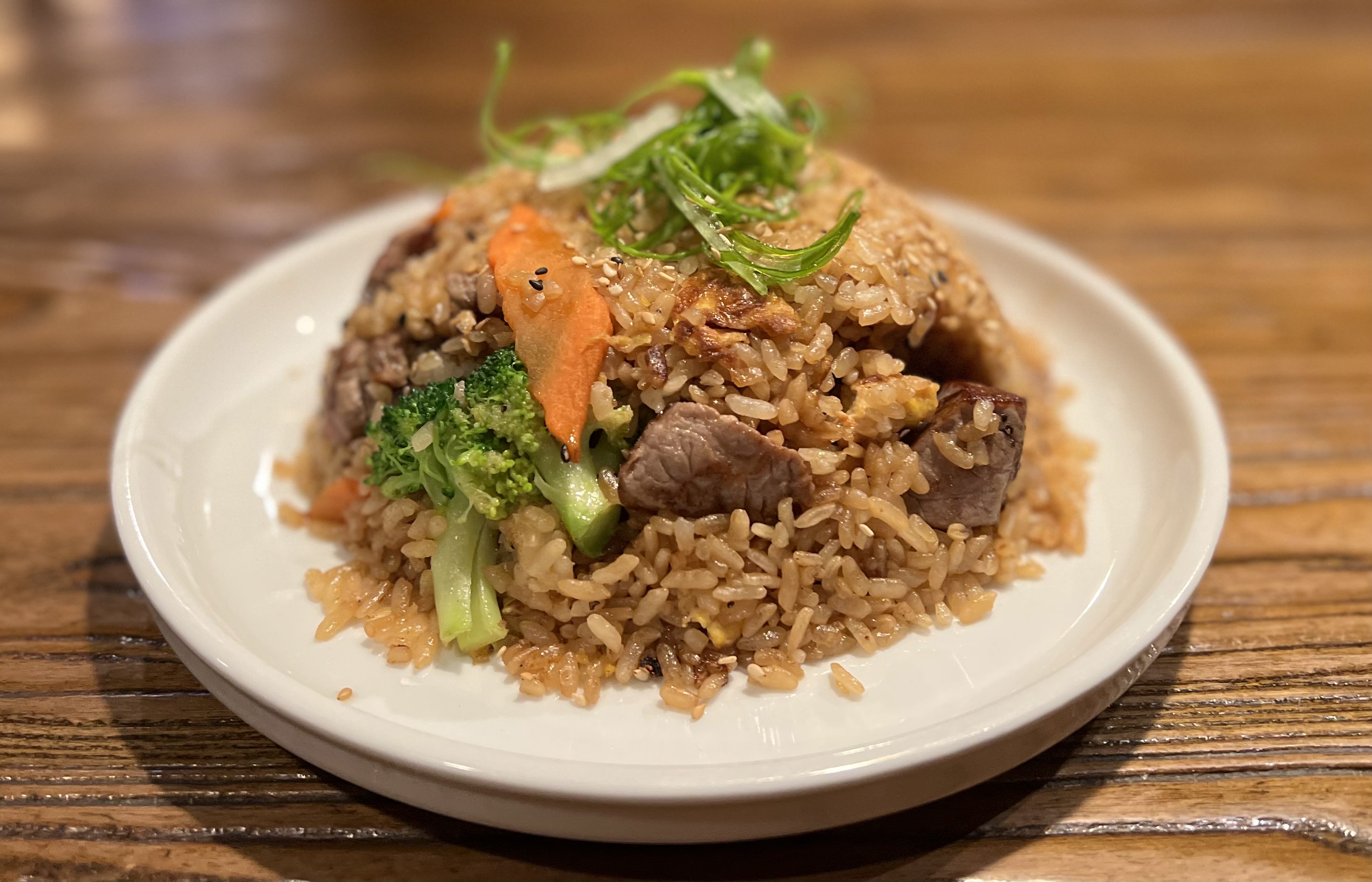 Order Beef Fried Rice food online from Bluefin Steak House & Sushi store, Howell on bringmethat.com