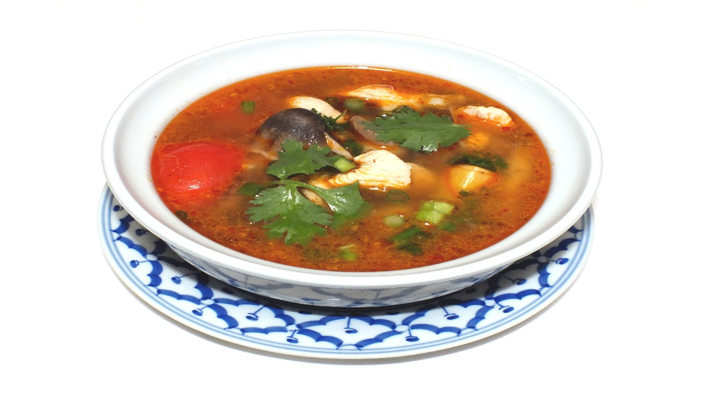 Order S2. Tom Yam Soup food online from Ruang Thai Restaurant store, Plano on bringmethat.com