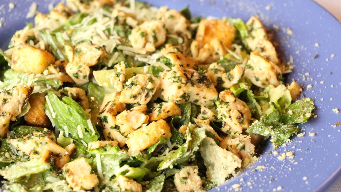 Order Caesar Salad - Salad food online from Palios Pizza Cafe store, Colleyville on bringmethat.com