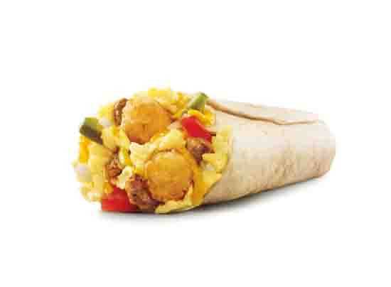 Order Supersonic Breakfast Burrito food online from Sonic Drive-In store, Franklin Park on bringmethat.com