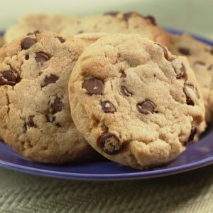 Order Peanut Butter Chocolate Chip Cookie food online from Cornerstone Cookie Gifts store, Marietta on bringmethat.com