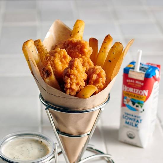 Order Kid’s Dippers - Crispy Chicken Bites & Fries  food online from Rubio's store, El Cajon on bringmethat.com