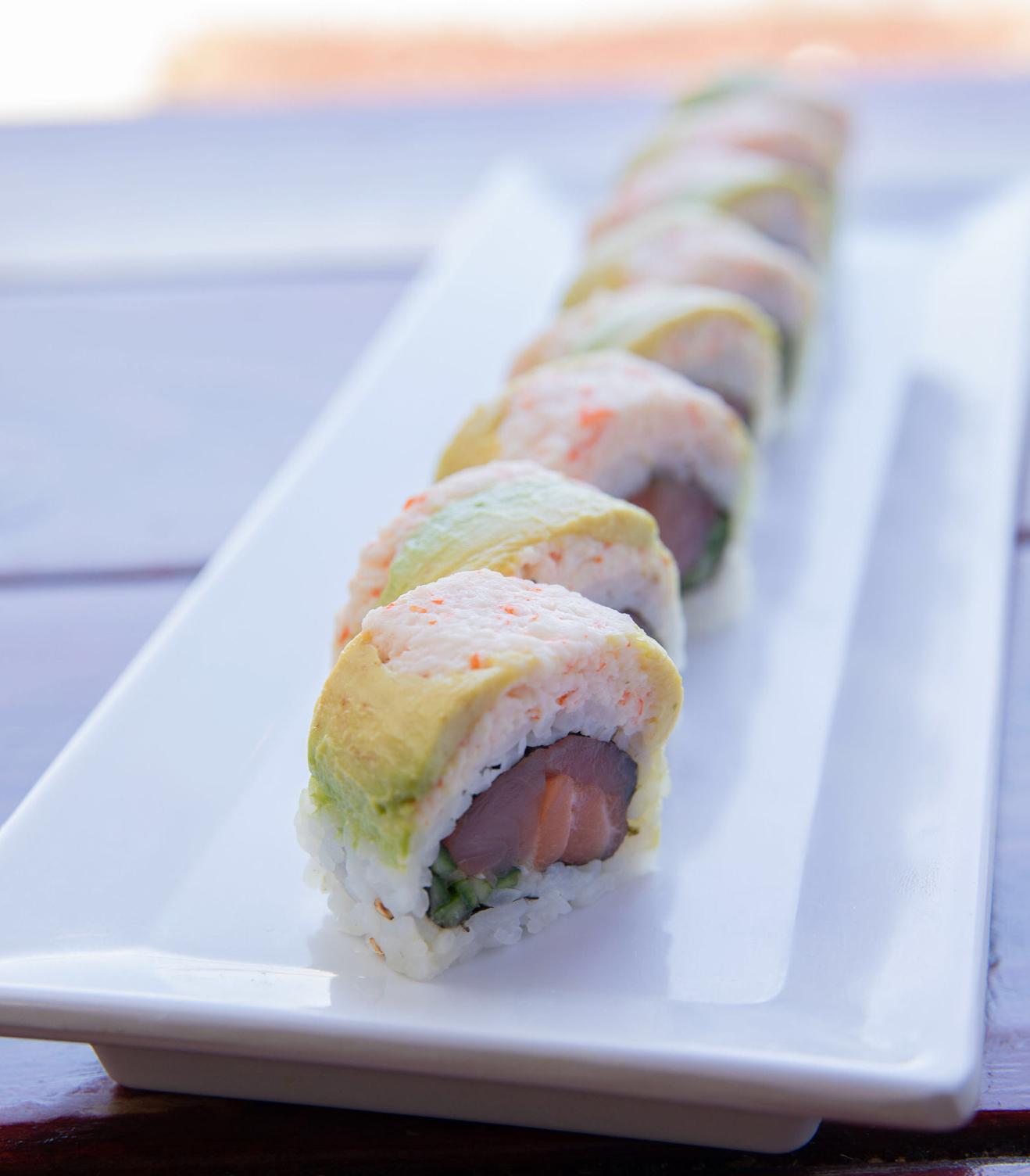 Order Tsunami Roll food online from Meshuga 4 Sushi - W. Pico Blvd. store, Los Angeles on bringmethat.com