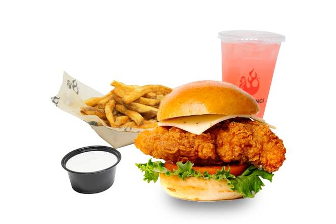 Order ORIGINAL SANDWICH COMBO food online from Fire Wings store, Cupertino on bringmethat.com