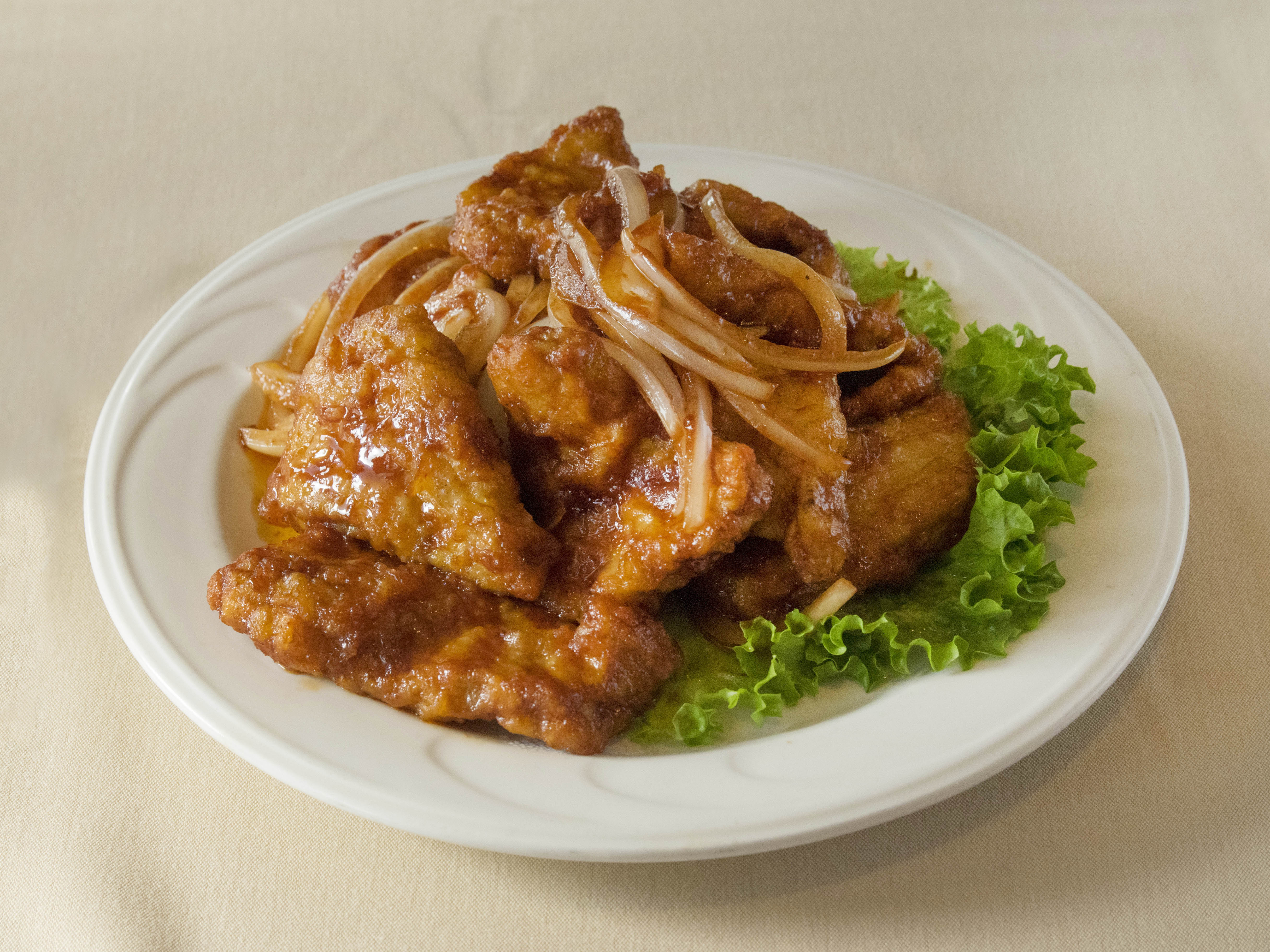 Order Pork Sirloin Peking Style food online from Chin store, CARLSBAD on bringmethat.com