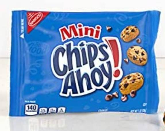Order Mini Chips Ahoy cookies food online from Chaffle Cafe Catering Cart store, Norcross on bringmethat.com