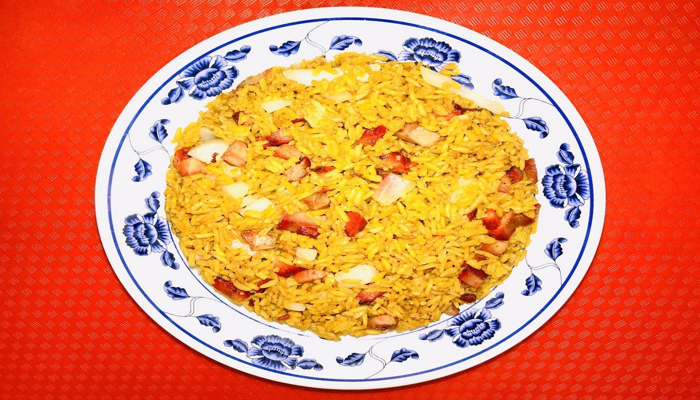 Order 30. Roast Pork Fried Rice food online from China East Restaurant store, Baltimore on bringmethat.com