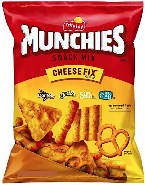 Order Munchies Cheese Fix Flavored Snack Mix food online from Exxon Food Mart store, Port Huron on bringmethat.com