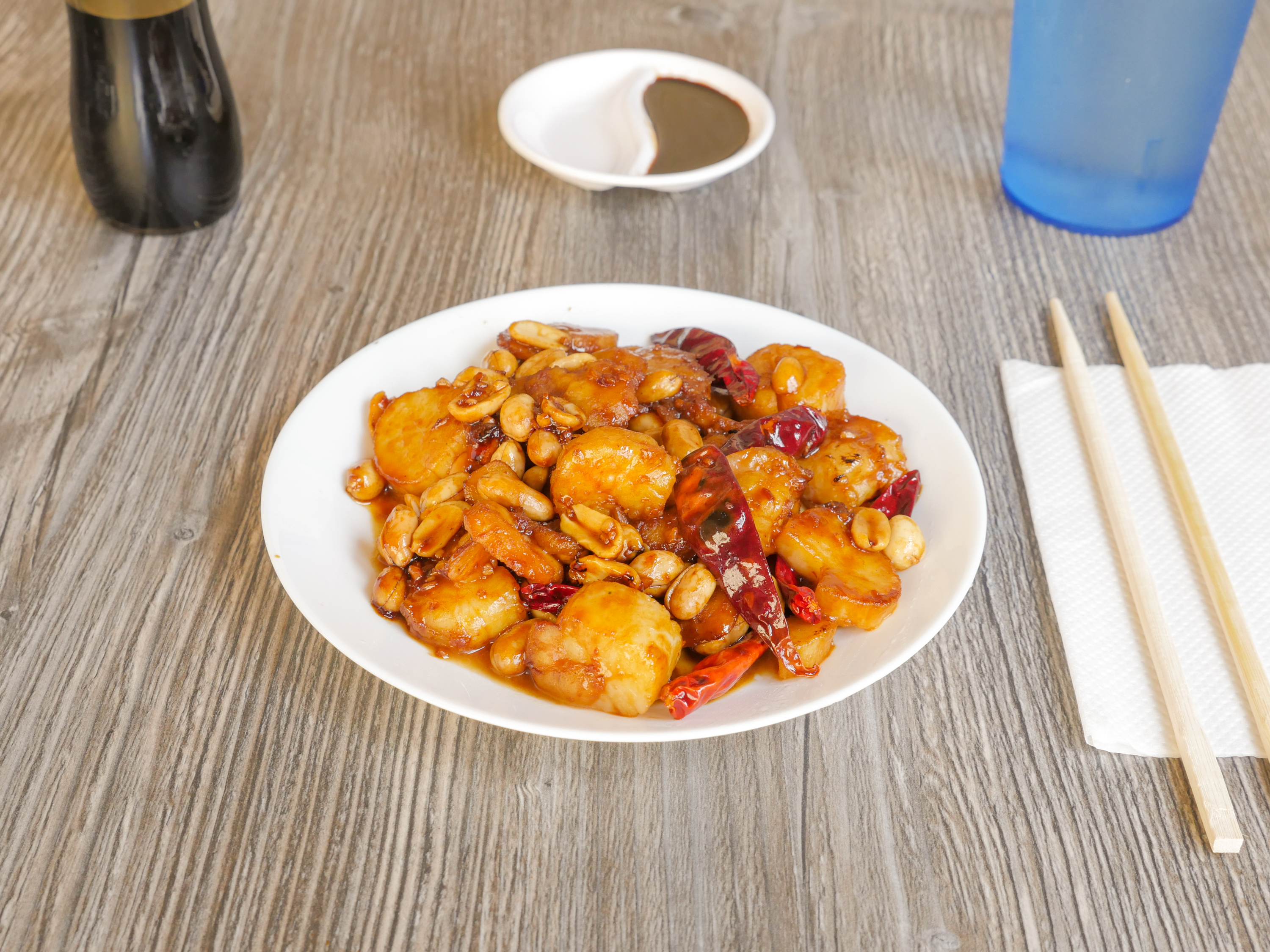 Order Kung Pao Seafood food online from California Wok store, Encino on bringmethat.com