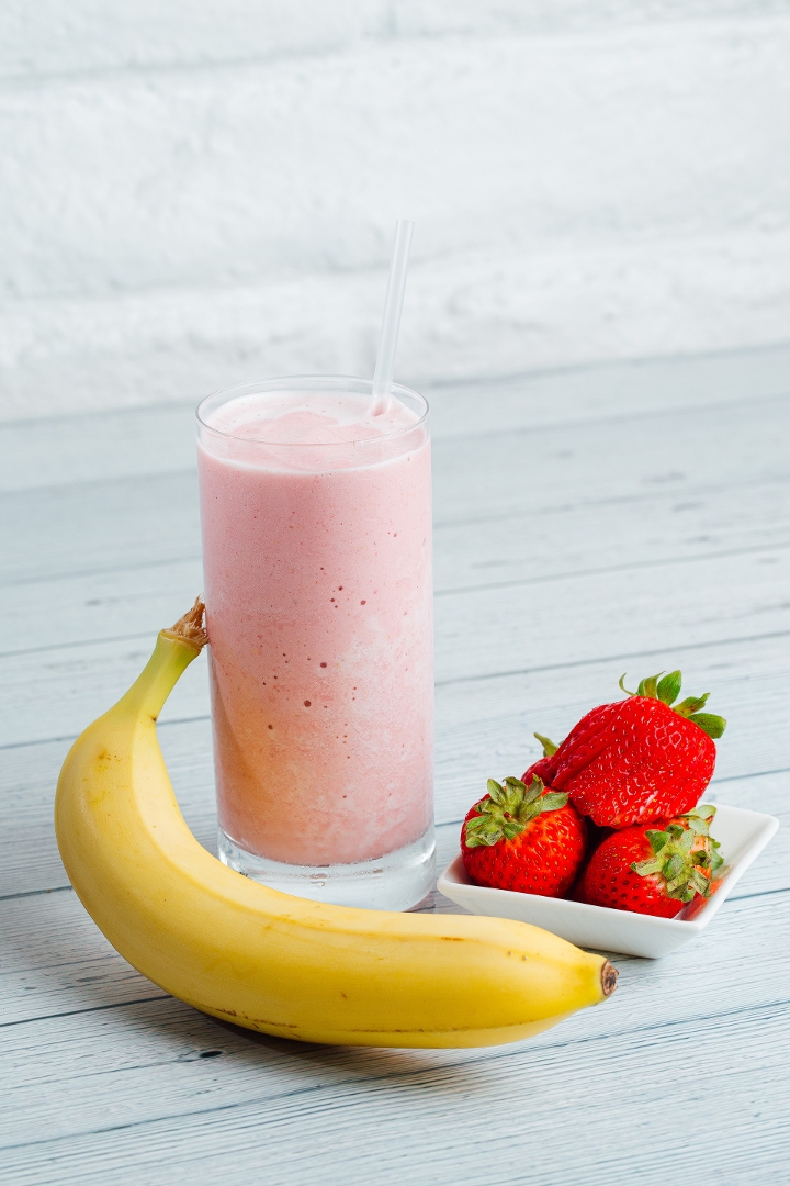Order Strawberry Banana food online from B Nutritious store, Fountain Valley on bringmethat.com