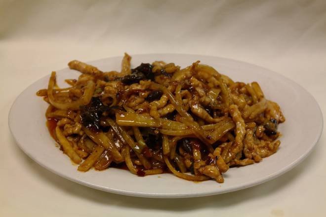 Order Shredded Pork in Spicy Garlic Sauce (鱼香肉丝) food online from Szechuan Gourmet store, Strongsville on bringmethat.com