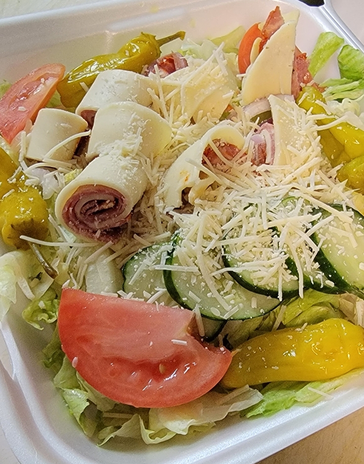 Order Antipasto Salad food online from Dj Pizzeria store, Spencerport on bringmethat.com