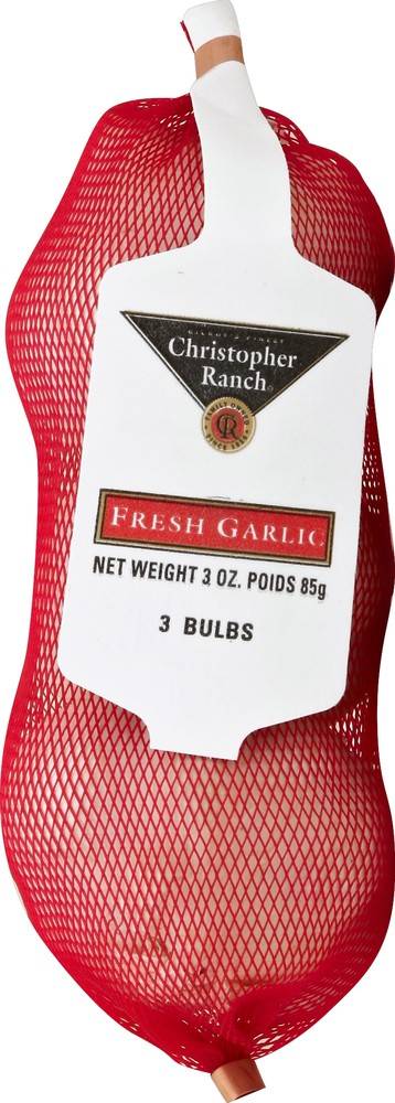 Order Christopher Ranch · Fresh Garlic Bulbs (3 bulbs) food online from Safeway store, North Bend on bringmethat.com