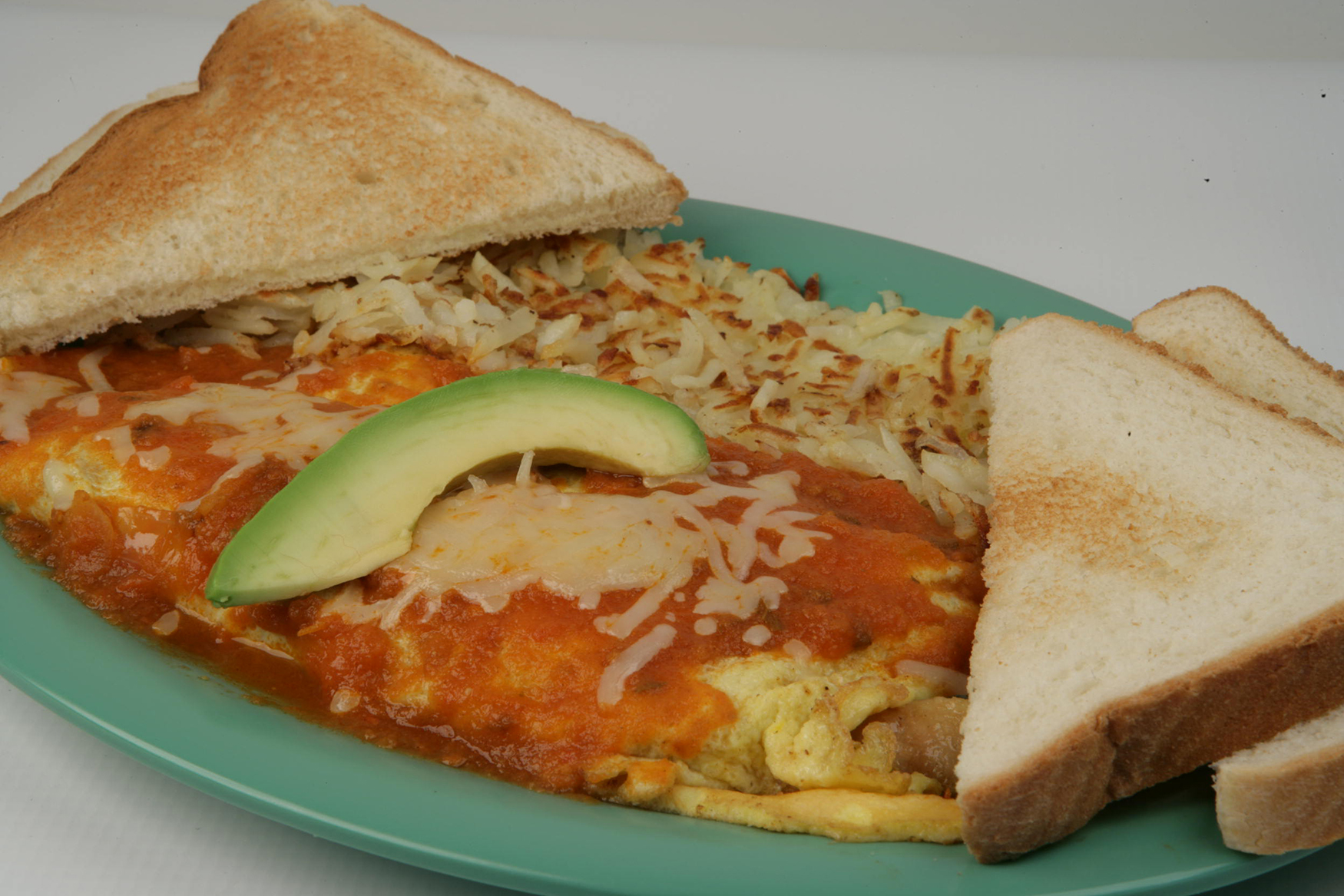Order Chile Relleno Omelette food online from Rodeo Mexican Grill store, Los Angeles on bringmethat.com