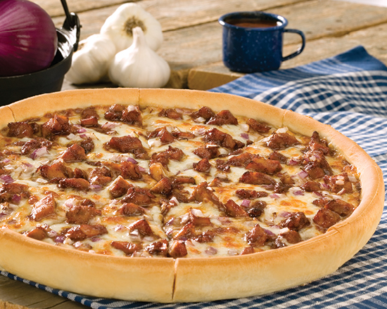 Order Original Crust BBQ Chicken food online from Godfather Pizza store, Lake Dallas on bringmethat.com