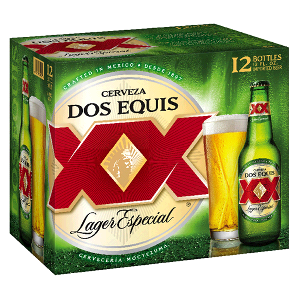 Order Dos Equis Beer 12 Pack food online from Mirage Wine & Liquor store, Palm Springs on bringmethat.com