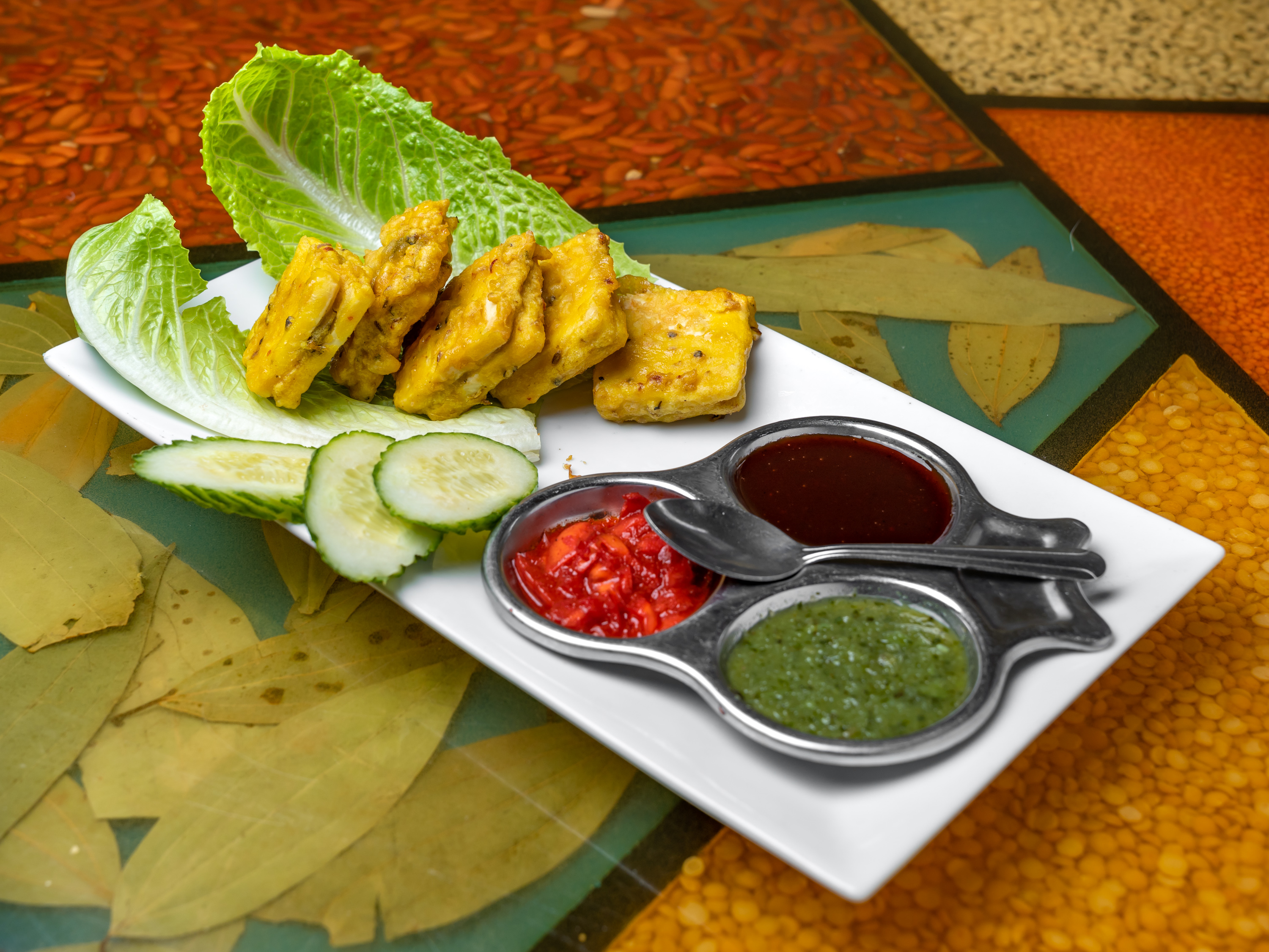 Order Paneer Pakora food online from Singhs Cafe store, Wellesley Hills on bringmethat.com