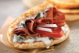 Order Gyro Sandwich food online from Salateen Grill store, Columbus on bringmethat.com