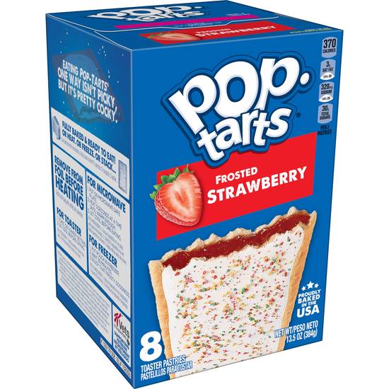 Order Pop-Tarts Frosted Strawberry Toaster Pastries, 4 PK food online from CVS store, BEACH PARK on bringmethat.com