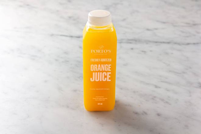 Order Orange Juice Freshly-Squeezed food online from Porto's Bakery & Cafe store, Downey on bringmethat.com