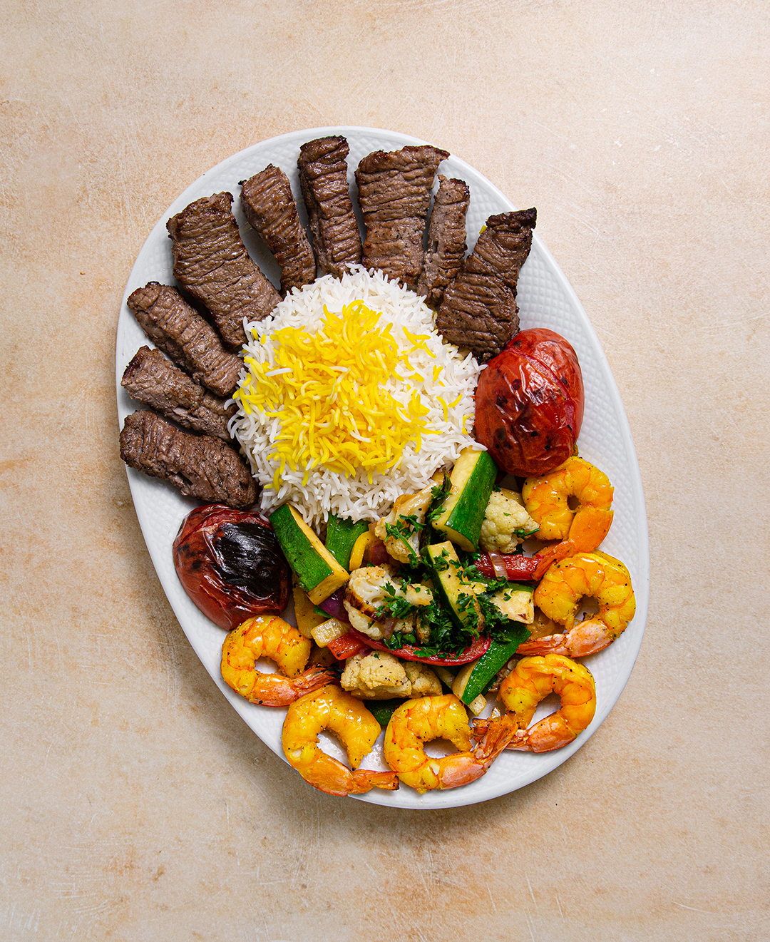 Order Surf and Turf Combination food online from Yekta Kabob Counter store, Rockville on bringmethat.com