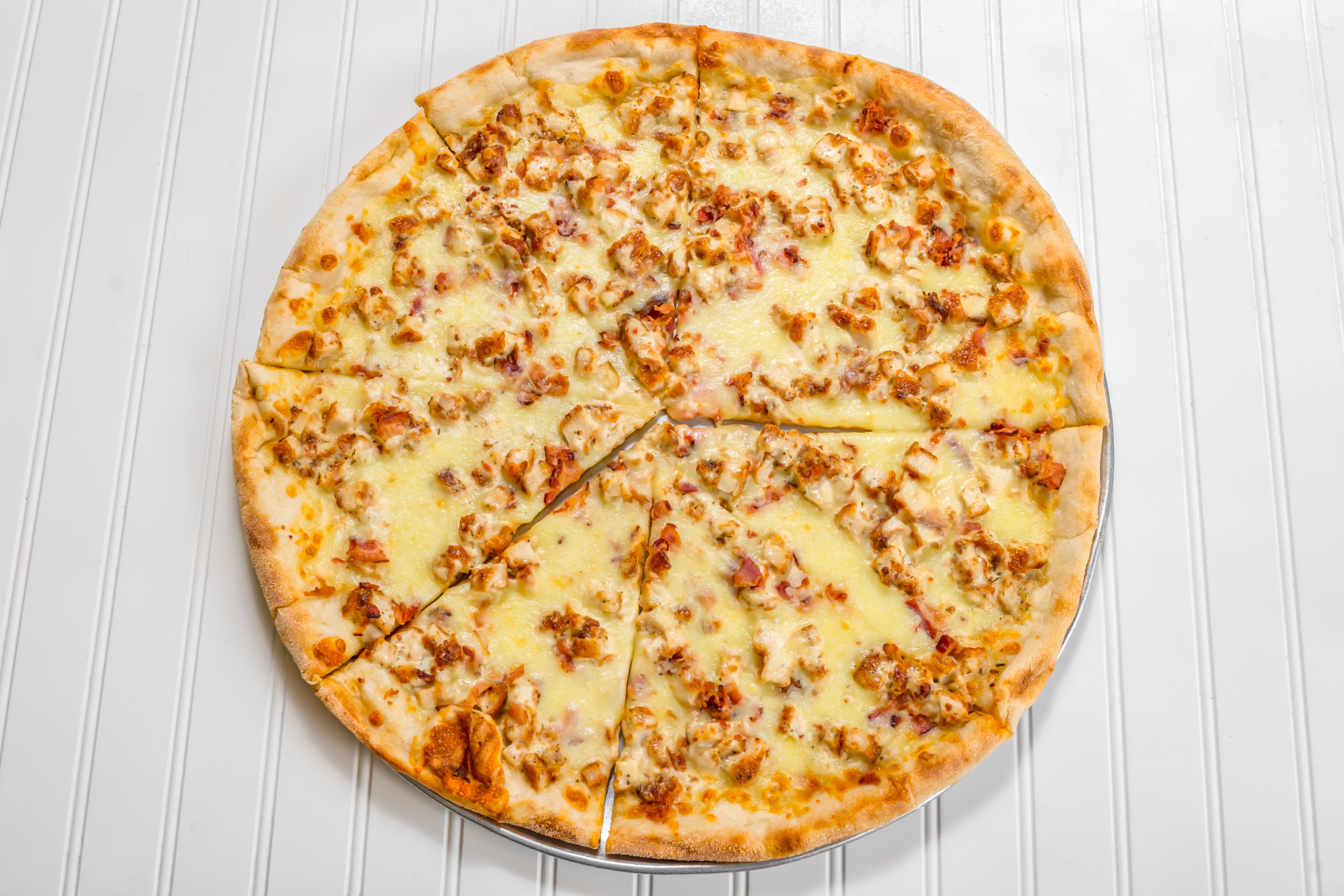 Order Buffalo Chicken Pizza - Personal 10'' food online from Potsy Pizza store, Allentown on bringmethat.com