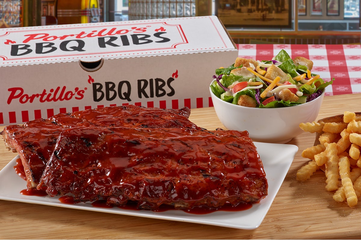 Order Rib Dinner food online from Portillo's store, Forest Park on bringmethat.com