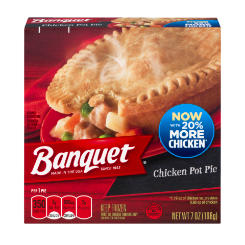 Order Banquet Chicken Pot Pie 7oz food online from 7-Eleven store, Pittsburgh on bringmethat.com