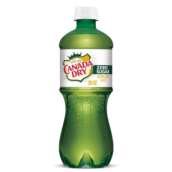 Order Canada Dry Zero Sugar Ginger Ale Soda food online from Pepack Sunoco store, Peapack on bringmethat.com