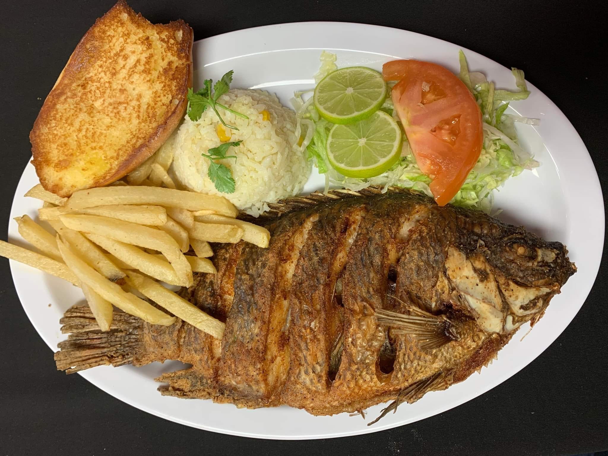Order Fish Moraja Entera food online from Los Barriles Mexican Restaurant store, Canutillo on bringmethat.com