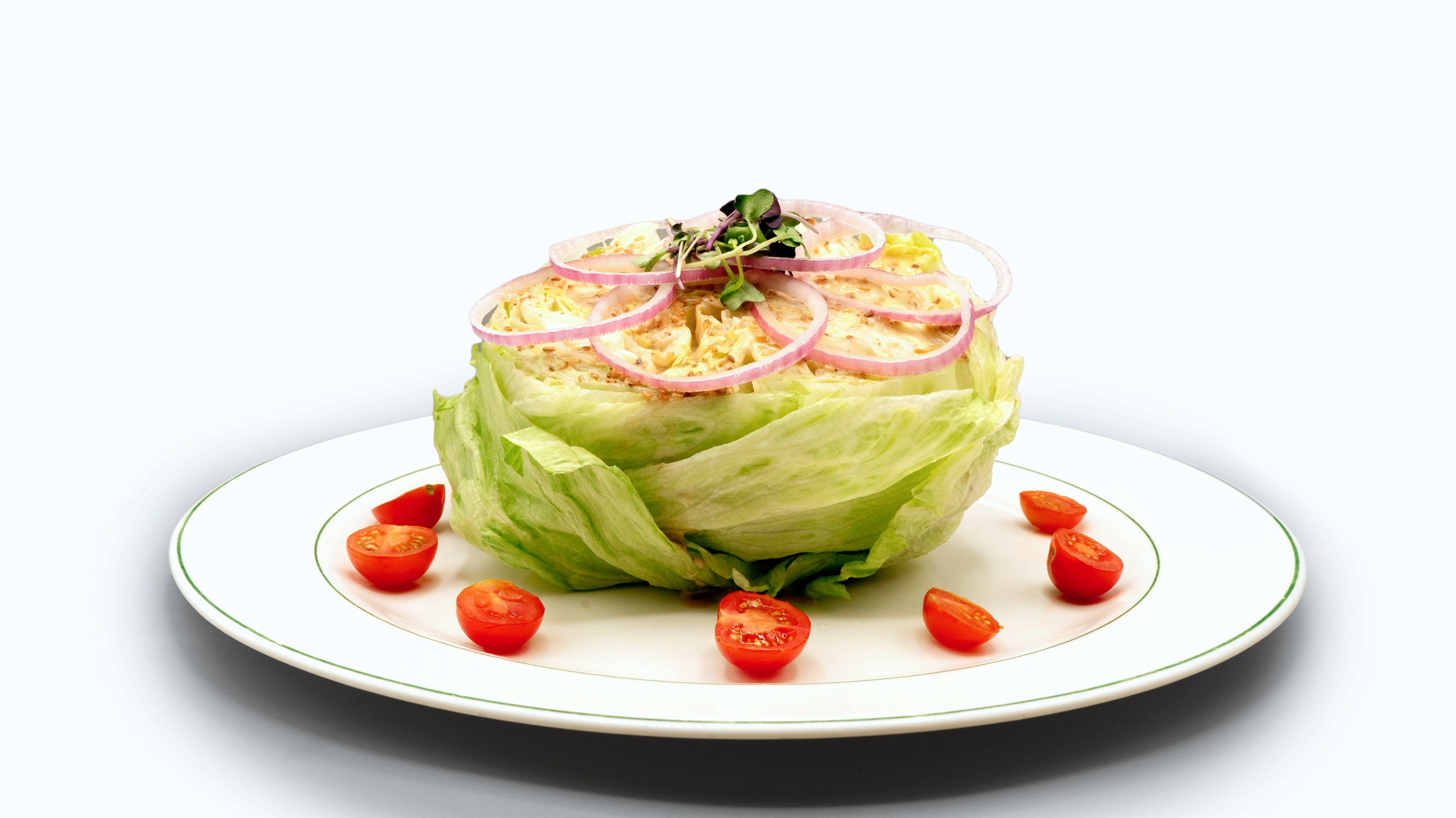 Order Wedge Salad, Sesame Vinaigrette food online from Zutto Japanese American Pub store, New York on bringmethat.com