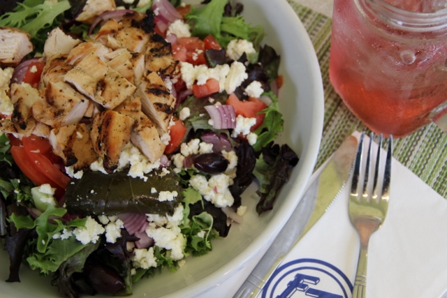 Order Greek Chicken Salad food online from Ej's luncheonette store, New York on bringmethat.com
