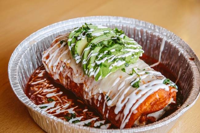 Order Wet Burrito food online from Mesa Grill store, Bakersfield on bringmethat.com