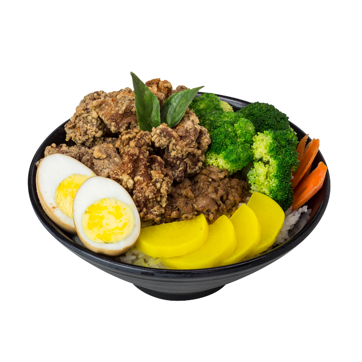 Order Popcorn Chicken Rice Bowl food online from Lollicup Fresh store, Oceanside on bringmethat.com